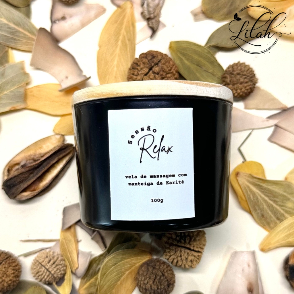 Vela Massagem Sessão Relax