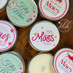 Mini vela latinha 20g - Personalize!