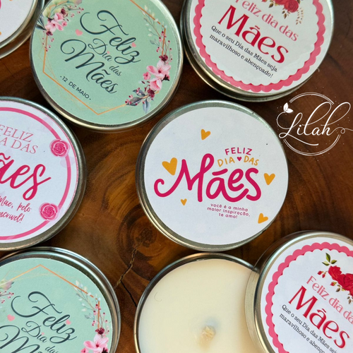 Mini vela latinha 20g - Personalize!