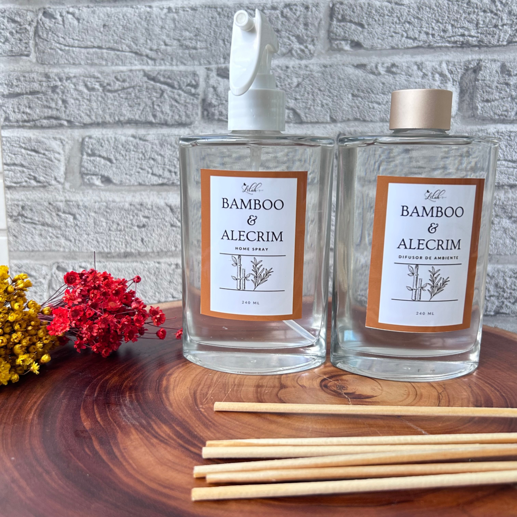 Home Spray e Aromatizador Bamboo & Alecrim