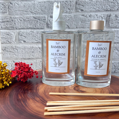 Home Spray e Aromatizador Bamboo & Alecrim