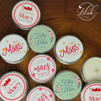 Mini vela latinha 20g - Personalize!