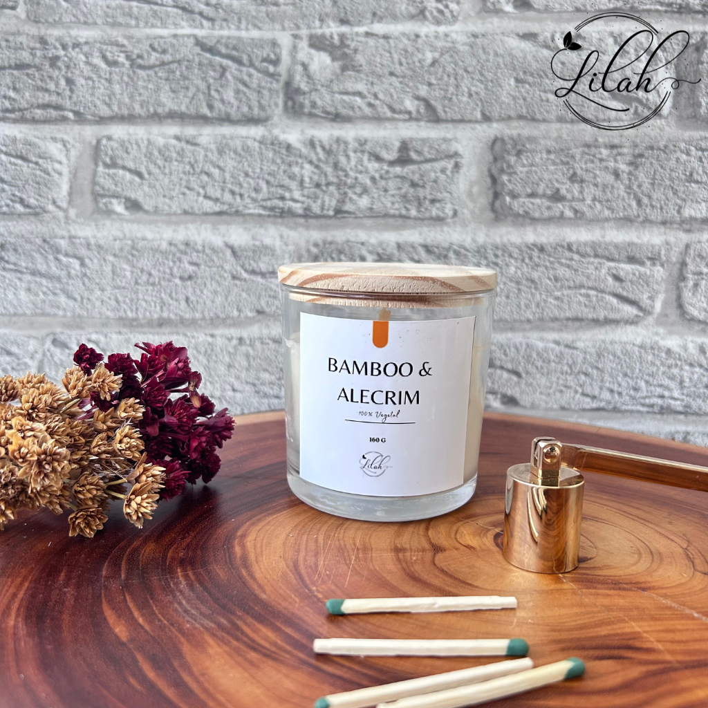 Vela Bamboo & Alecrim