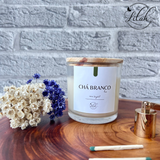 Vela Chá Branco