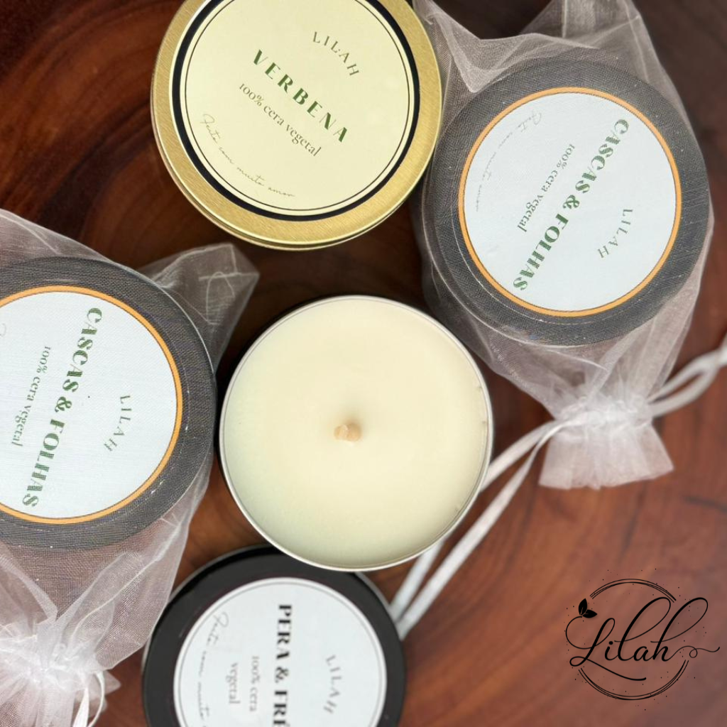 Vela Aromática Lata 100g - Personalize!