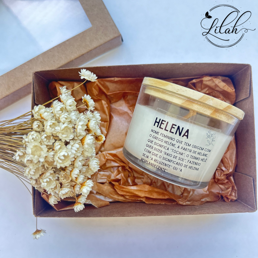 Vela Aromática Patê 100g - Personalize!