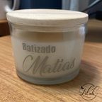 Vela Aromática Patê 100g - Personalize!