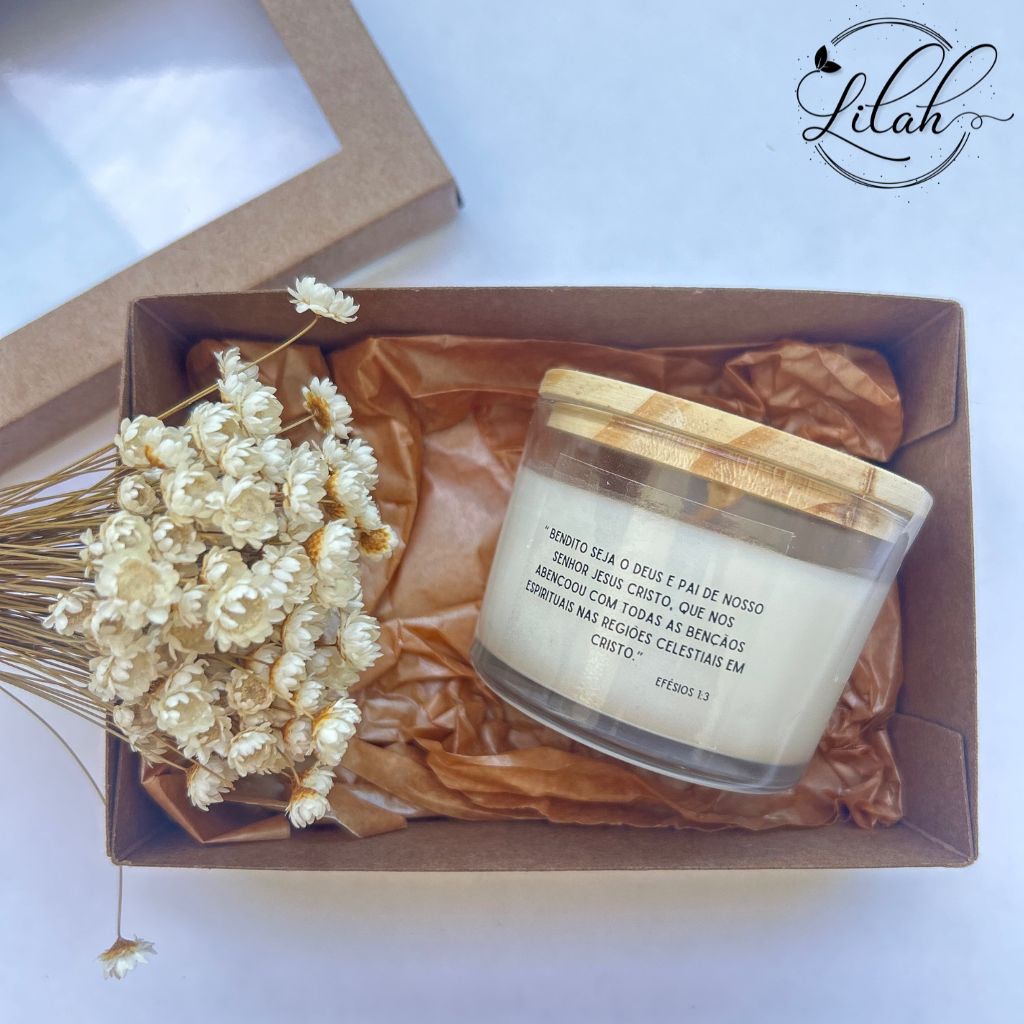 Vela Aromática Patê 100g - Personalize!